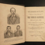 1881 Jesse James 1ed Frank Younger Gang Missouri Outlaw Bank Robbers Illustrated