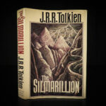 1977 1st ed JRR Tolkien Silmarillion Lord of the Rings Middle Earth + MAP + DJ