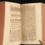 1687 De Officiis CICERO Philosophy ROME Julius Caesar du Ryer French Latin