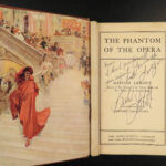1911 1ed Phantom of the Opera Leroux Horror Andrew L Webber Illustrated Broadway