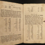 1737 HEBREW LAW Shulchan Aruch Yore De’ah Wilhelmsdorf Rabbinical Judaism LOT