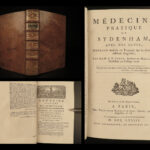 1784 English Medicine & Surgery of Thomas Sydenham Cures Smallpox Hysteria Letters