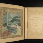 1909 BEAUTIFUL Rubaiyat Omar Khayyam Persia Mysticism DULAC Illustrated ART