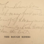 1899 1st ed Rough Riders Theodore Roosevelt United States Military Cavalry Cuba