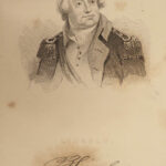 1847 George Washington & Generals American Revolutionary War Lafayette Arnold
