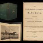 1872 1ed Coach-Makers Illustrated Handbook Carriage Building American Trade