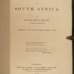 1840 1ed South AFRICA Hottentot Slavery Slaves Namaqua Cape Town MAP Shaw RARE