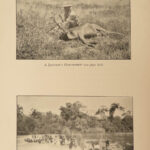 1908 1ed Stalks Abroad Wallace BIG GAME Hunting Photography Yellowstone ART