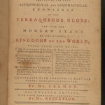 1772 ATLAS MAPS Geographical Grammar Salmon Europe China Colonial USA Voyages