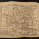 1772 ATLAS MAPS Geographical Grammar Salmon Europe China Colonial USA Voyages