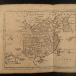 1772 ATLAS MAPS Geographical Grammar Salmon Europe China Colonial USA Voyages