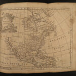 1772 ATLAS MAPS Geographical Grammar Salmon Europe China Colonial USA Voyages