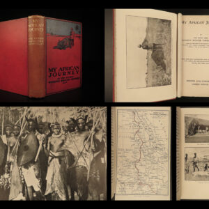 1908 Winston Churchill 1st ed Big Game Hunting My African Journey Illustrated