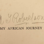 1908 Winston Churchill 1st ed Big Game Hunting My African Journey Illustrated