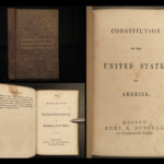 1865 United States Constitution Declaration of Independence Washington Farewell