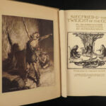 1911 1ed Richard Wagner Ring Niblung Siegfried Rackham Illustrated Mythology ART