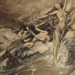 1911 Mythology ART 1ed Richard Wagner Ring Niblung Siegfried Rackham Illustrated