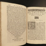 1560 GREEK Heliodorus ETHIOPIA Mythology Egypt Persia Aethiopica Italian Venice