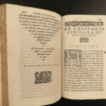 1560 GREEK Heliodorus ETHIOPIA Mythology Egypt Persia Aethiopica Italian Venice