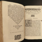 1560 GREEK Heliodorus ETHIOPIA Mythology Egypt Persia Aethiopica Italian Venice