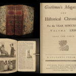 1793 SLAVERY in Jamaica Tobago Muscogee INDIANS Americana Washington Congress