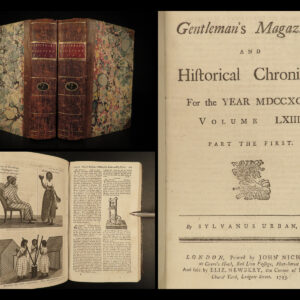1793 SLAVERY in Jamaica Tobago Muscogee INDIANS Americana Washington Congress