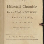 1798 1ed FLORIDA & LOUISANA Colonies Vesuvius Napoleon Yellow Fever Plague RARE