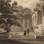 1830 Fountains Abbey in Yorkshire Cathedral Ruins Illustrated Henry VIII Storer