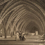 1830 Fountains Abbey in Yorkshire Cathedral Ruins Illustrated Henry VIII Storer