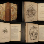 1842 Omnibus 1ed by George Cruikshank Comic English Essays & Art FINE BINDING