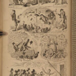 1842 Omnibus 1ed by George Cruikshank Comic English Essays & Art FINE BINDING