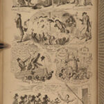 1842 1ed Omnibus by George Cruikshank Comic English Essays & Art FINE BINDING