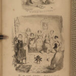 1842 Omnibus 1ed by George Cruikshank Comic English Essays & Art FINE BINDING
