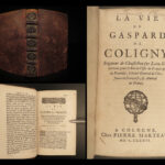 1686 Life of Gaspard de Coligny French Huguenot France Catholic Protestant WARS