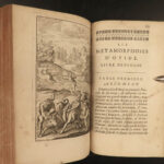 1737 OVID Metamorphoses Greek & Roman Mythology ART Bordelet Banier French 3v
