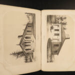 1856 American Architecture Houses Economic Cottage Builder Construction Plans