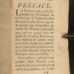 1756 AMERICA 1ed Political Affairs in Colonies Commerce & Trade Saintard RARE