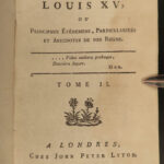 1788 King Louis XV France Private Life Letters & Correspondence CANADA Quebec 4v