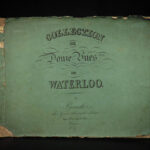 1839 1st ed Views of WATERLOO Illustrated Napoleon Monuments Lions Mound Tourism