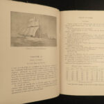 1895 YACHTS Yachting Ocean Cruising BOATS Ship Racing Sailing America 2v SET