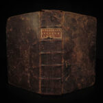 1685 1ed Greek & Latin Lexicon Dutch Cornelis Schrevel Grammar Cambridge Hayes