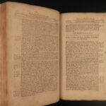 1789 CONSTITUTION + Declaration of Independence Americana Massachusetts LAWS