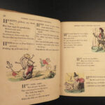 1860 Mother Goose Nursery Rhymes Color Illustrated Children Fairy Humpty Dumpty