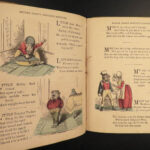 1860 Mother Goose Nursery Rhymes Color Illustrated Children Fairy Humpty Dumpty
