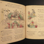 1860 Mother Goose Nursery Rhymes Color Illustrated Children Fairy Humpty Dumpty