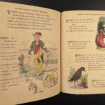 1860 Mother Goose Nursery Rhymes Color Illustrated Children Fairy Humpty Dumpty