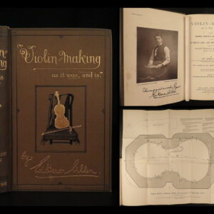 1885 Violin Making String Instruments MUSIC History Stradivarius Illustrated