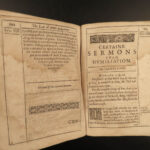 1633 PURITAN 1ed BIBLE Sermons John Preston Saints Qualification Anglican Theology