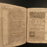 1633 PURITAN 1ed BIBLE Sermons John Preston Saints Qualification Anglican Theology