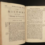 1735 ENGLISH 1ed Turenne Henri d’Auvergne France Military Dutch War Flanders